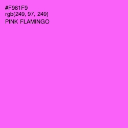 #F961F9 - Pink Flamingo Color Image